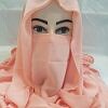 Niqab Ready to Wear - Peach