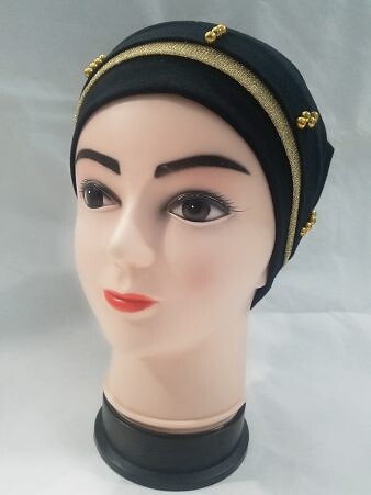 Fancy Tube Underscarf - Black