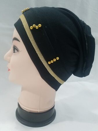 Fancy Tube Underscarf - Black