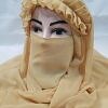 Crown Ready to Wear Niqab - Fawn Crown Ready to Wear Niqab - Fawn