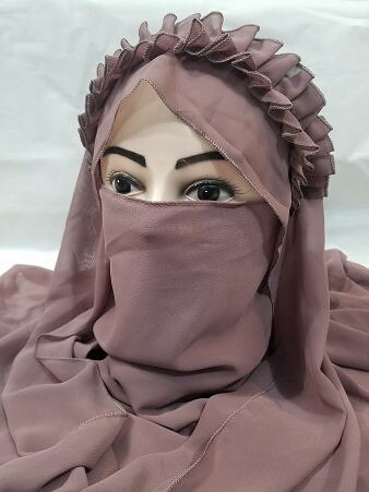 Crown Ready to Wear Niqab - Nude