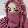 Crown Ready to Wear Niqab - Rosy Pink Crown Ready to Wear Niqab - Rosy Pink
