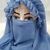 Crown Ready to Wear Niqab - Sapphire Blue