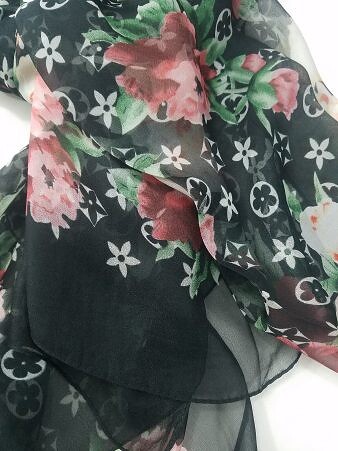 Chiffon Printed Scarf - Print 1 Chiffon Printed Scarf - Print 1