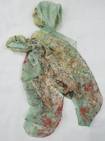 Chiffon Printed Scarf - Print 5