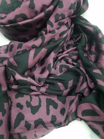 DKNY Silk Printed Scarf - Print 12