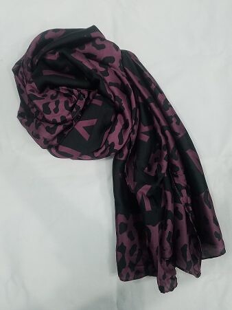 DKNY Silk Printed Scarf - Print 12
