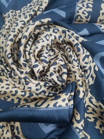 DKNY Silk Printed Scarf - Print 2 DKNY Silk Printed Scarf - Print 2