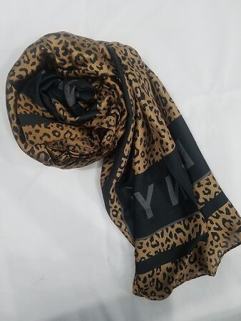 DKNY Silk Printed Scarf - Print 2 DKNY Silk Printed Scarf - Print 2