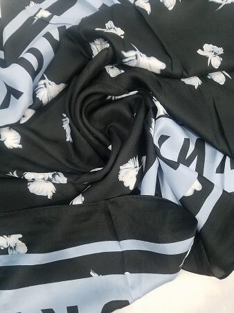 DKNY Silk Printed Scarf - Print 4 DKNY Silk Printed Scarf - Print 4