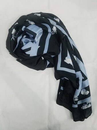 DKNY Silk Printed Scarf - Print 4 DKNY Silk Printed Scarf - Print 4