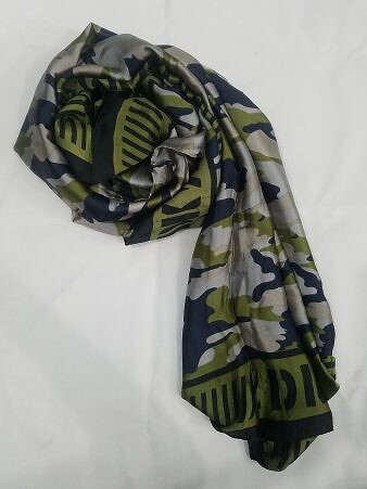 DKNY Silk Printed Scarf - Print 6
