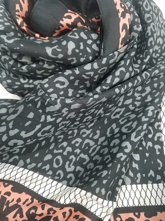 DKNY Silk Printed Scarf - Print 7