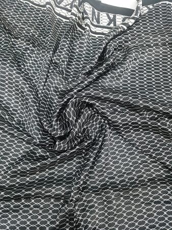 DKNY Silk Printed Scarf - Print 8 DKNY Silk Printed Scarf - Print 8