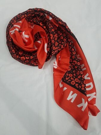 DKNY Silk Printed Scarf - Print 9