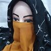 Elastic Half Niqab - Caramel