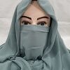 Niqab Ready to Wear - Fern Green