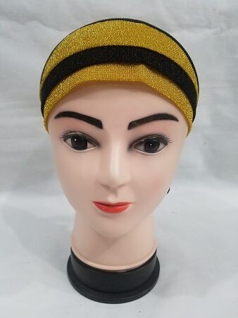 Shimmer Tie Back Bonnet - Yellow Shimmer Tie Back Bonnet - Yellow