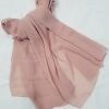 Plain Chiffon Scarf - Mauve