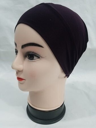 Jersey Full Cap - Eggplant