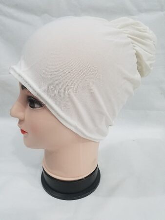Bun Back Underscarf - Off White