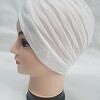 Turban Full Cap - White