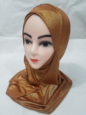 Shimmer Cross Over Ninja Underscarf – Rust Shimmer Cross Over Ninja Underscarf – Rust