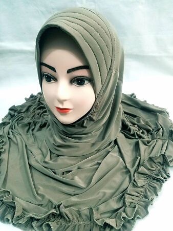 Hooded Ready to Wear Makna - Olive Green