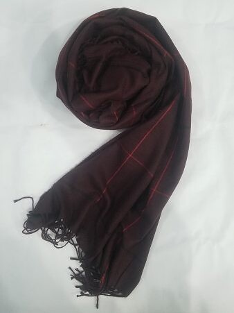 Woolen Shawl - Chocolate Brown