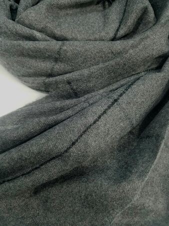 Woolen Shawl - Grey