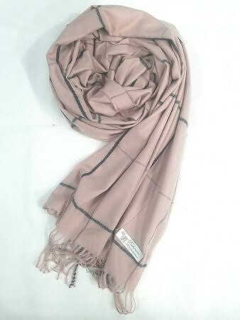 Woolen Shawl - Nude