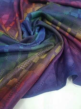Printed Multicolor Viscose Scarf - Print 5