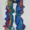 Printed Multicolor Viscose Scarf - Print 1