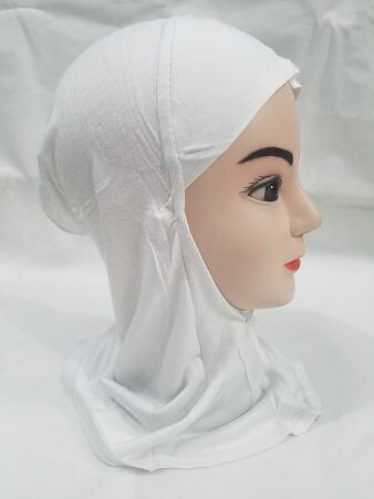 Plain Ninja Underscarf - White