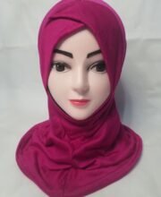 Cross Over Ninja Underscarf - Deep Pink