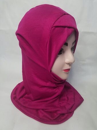 Cross Over Ninja Underscarf - Deep Pink Cross Over Ninja Underscarf - Deep Pink