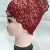 Lace Cap - Maroon
