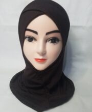 Cross Over Ninja Underscarf - Dark Brown