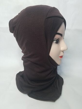 Cross Over Ninja Underscarf - Dark Brown Cross Over Ninja Underscarf - Dark Brown
