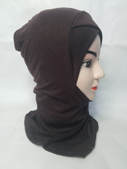 Cross Over Ninja Underscarf - Dark Brown Cross Over Ninja Underscarf - Dark Brown