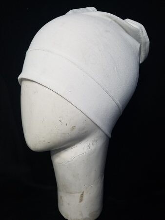 Plain Tube Underscarf - White