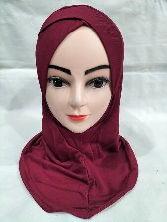 Plain Ninja Underscarf - Maroon