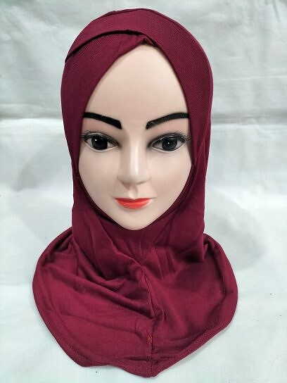 Plain Ninja Underscarf - Maroon