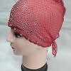 Fancy Lace Cap - Red