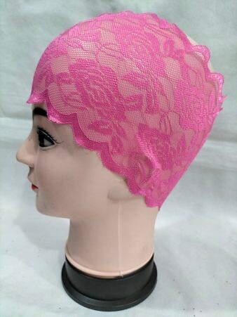 Lace Cap - Pink