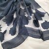 Organza Scarf - Navy Blue