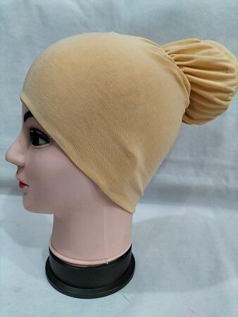 Bun Back Underscarf - Light Golden