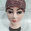 Fancy Lace Cap - Maroon - 2