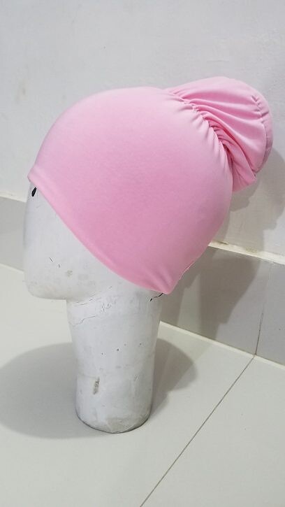 Bun Back Underscarf - Baby Pink