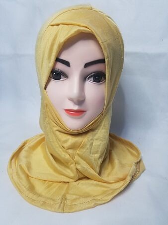 Cross Over Ninja Underscarf - Light Gold